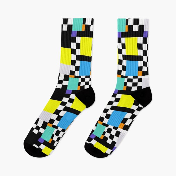 Artikelvorschau, Retro Checkerboard: Colorful Geometric Art Pattern entworfen und verkauft von Timegraf.