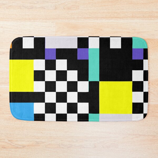 Artikelvorschau, Retro Checkerboard: Colorful Geometric Art Pattern entworfen und verkauft von Timegraf.