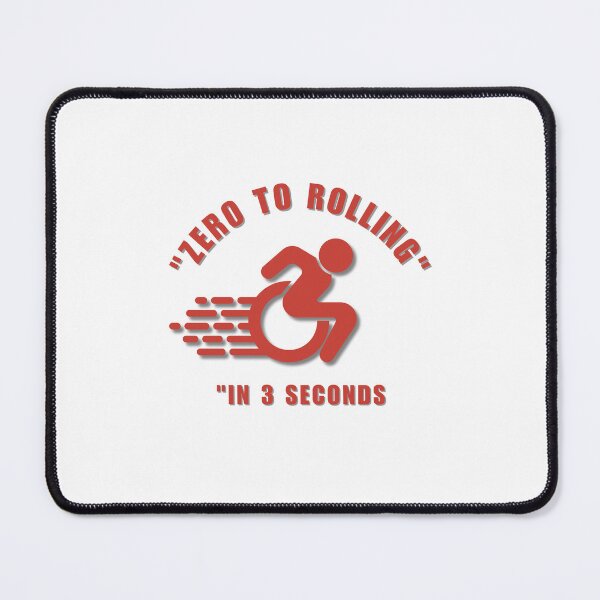 Item preview, "Zero to Rolling" in 3 Seconds A Stylish Wheelchair Design designed and sold by It's Wheelie Cool.