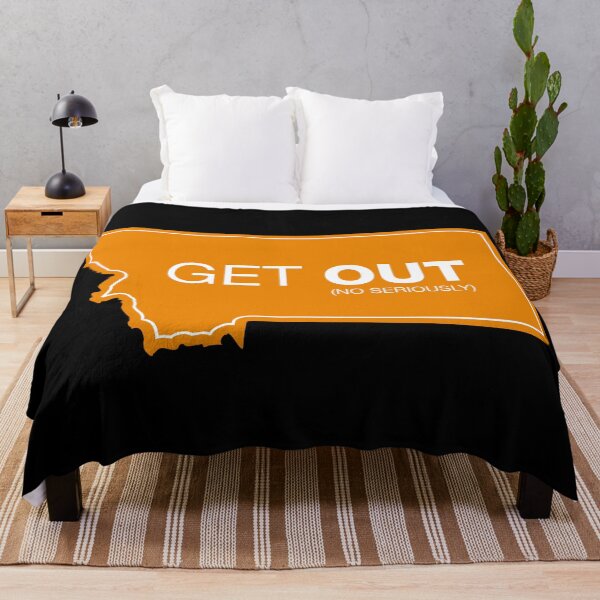 Item preview, Montana Get Out (Orange) designed and sold by DOODL.