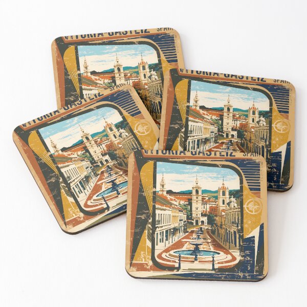 Item preview, Vitoria Gasteiz Spain Vintage Travel Tourism designed and sold by TravelersGems.