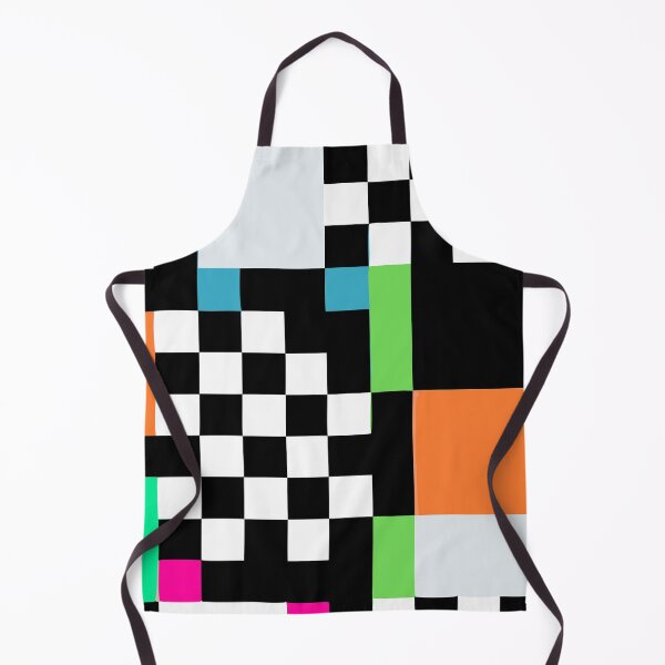 Artikelvorschau, Retro Checkerboard: Colorful Geometric Art Pattern entworfen und verkauft von Timegraf.