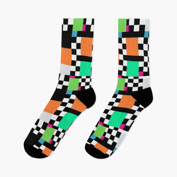 Artikelvorschau, Retro Checkerboard: Colorful Geometric Art Pattern entworfen und verkauft von Timegraf.