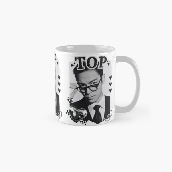 Item preview, TOP Choi Seung-hyun Korean Actor Black and White Collage Design designed and sold by AJUNICE STUDIO.