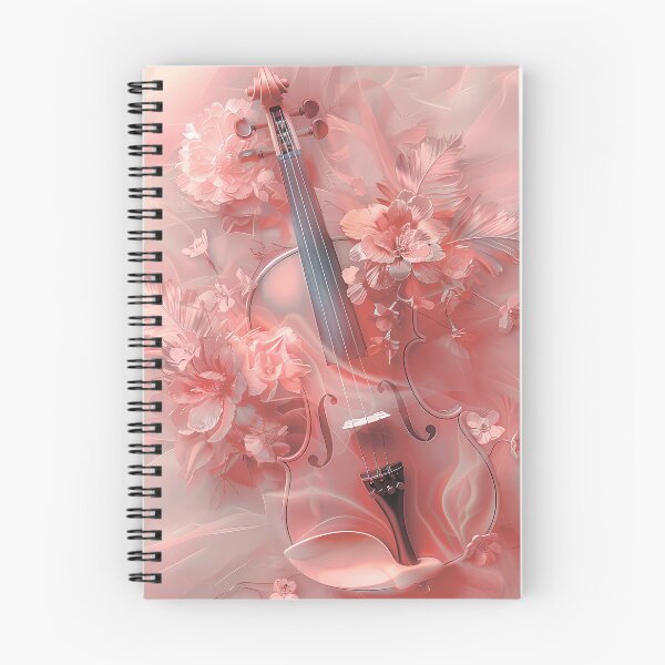 Item preview, Violin among flowers. designed and sold by MagelliShop.