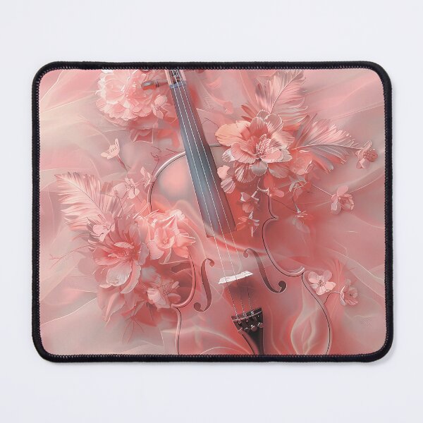 Item preview, Violin among flowers. designed and sold by MagelliShop.