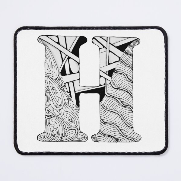 Item preview, Big Block Letter H designed and sold by mikilevran.