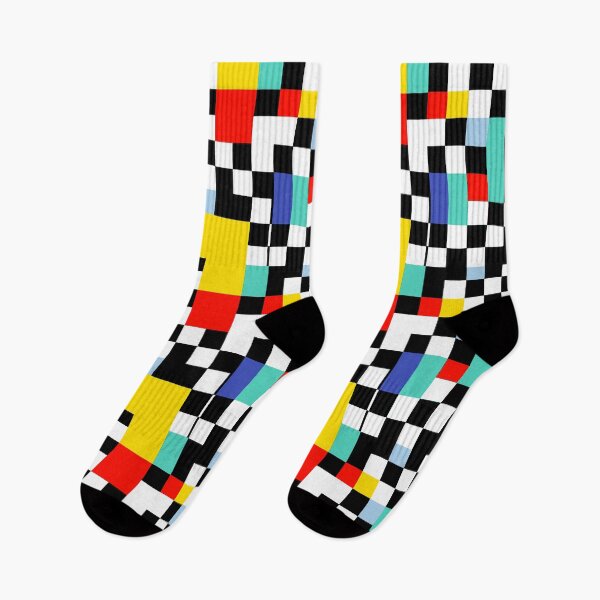 Artikelvorschau, Retro Checkerboard: Colorful Geometric Art Pattern entworfen und verkauft von Timegraf.