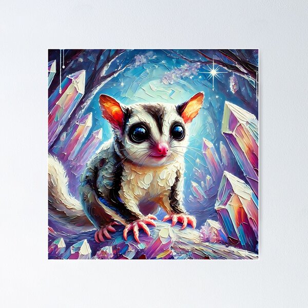 Item preview, Sugar Glider Art #12 | Sugar Glider Lovers designed and sold by ksgraphics222.