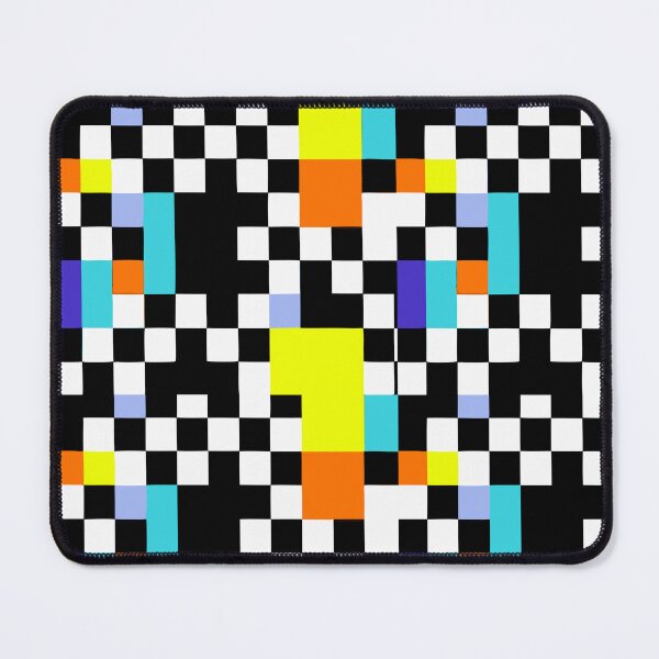 Artikelvorschau, Retro Checkerboard: Colorful Geometric Art Pattern entworfen und verkauft von Timegraf.