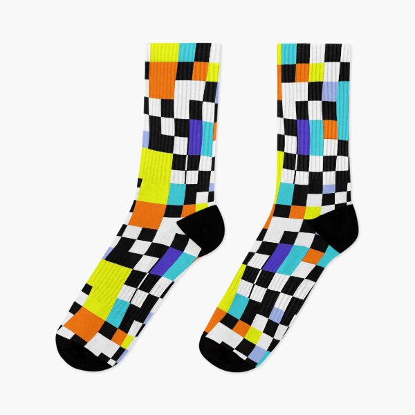 Artikelvorschau, Retro Checkerboard: Colorful Geometric Art Pattern entworfen und verkauft von Timegraf.