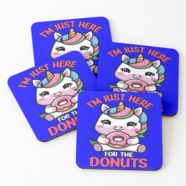 Item preview, Funny Doughnut Lover Humor I’m Just Here For The Donuts designed and sold by fantasticdesign.