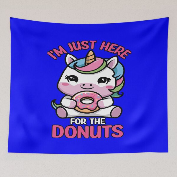 Item preview, Funny Doughnut Lover Humor I’m Just Here For The Donuts designed and sold by fantasticdesign.