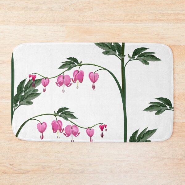 Item preview, Illustration "bleeding heart" (Dicentra spectabilis) flowers. designed and sold by MatyKotiv.