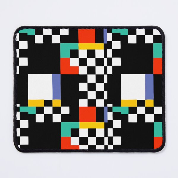 Artikelvorschau, Retro Checkerboard: Colorful Geometric Art Pattern entworfen und verkauft von Timegraf.