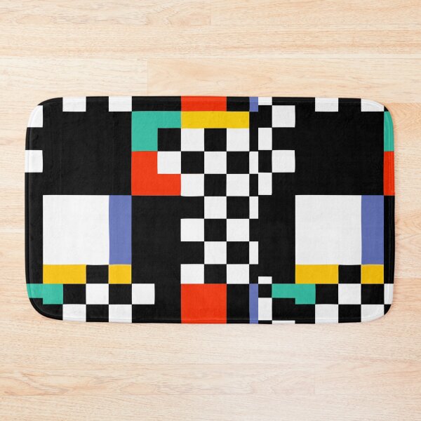 Artikelvorschau, Retro Checkerboard: Colorful Geometric Art Pattern entworfen und verkauft von Timegraf.