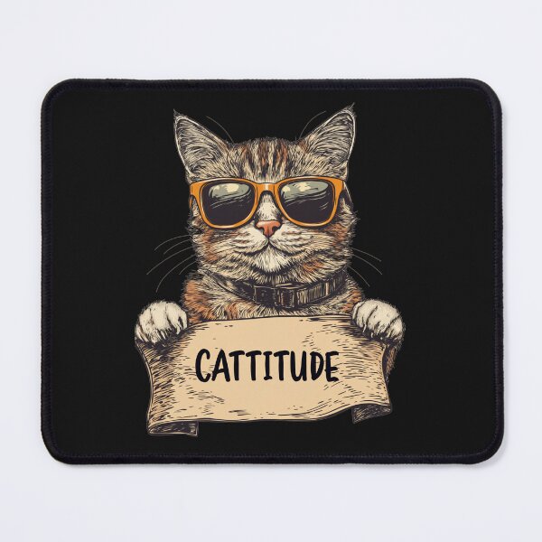 Item preview, Cattitude designed and sold by nimbusdesignart.