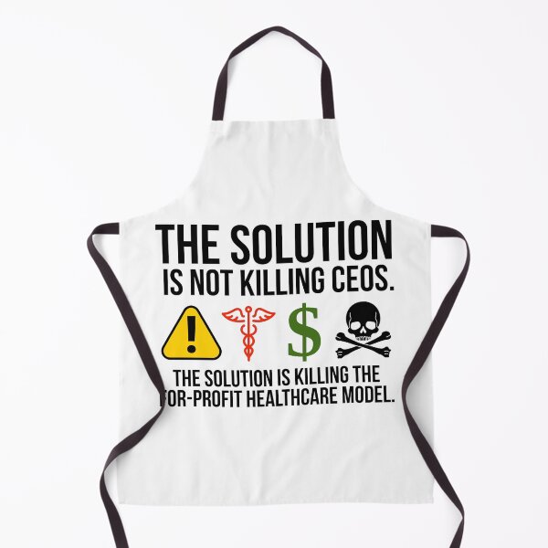 Item preview, The solution is killing the for-profit healthcare model. designed and sold by Rachel the Artist .