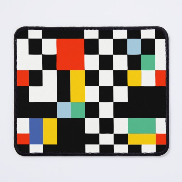 Artikelvorschau, Retro Checkerboard: Colorful Geometric Art Pattern entworfen und verkauft von Timegraf.