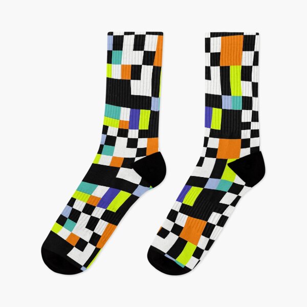 Artikelvorschau, Retro Checkerboard: Colorful Geometric Art Pattern entworfen und verkauft von Timegraf.