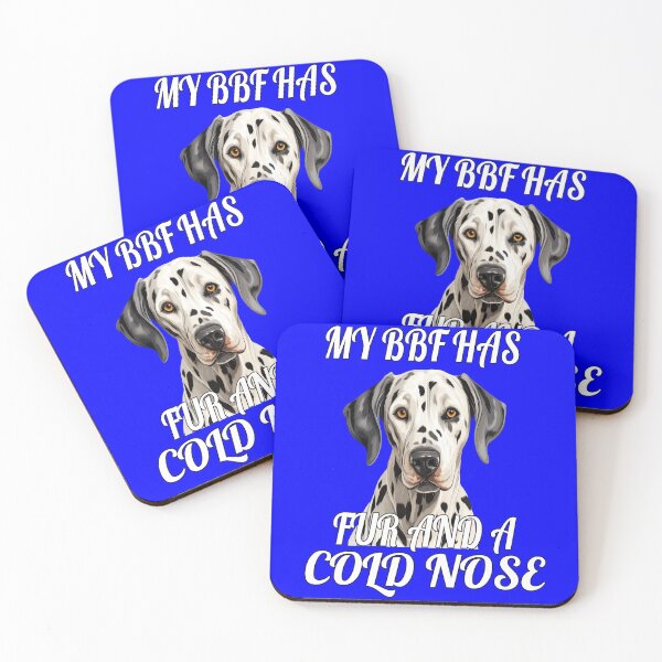 Item preview, Dalmatian Dog Owner Design My BFF Has Fur And A Cold Nose designed and sold by fantasticdesign.