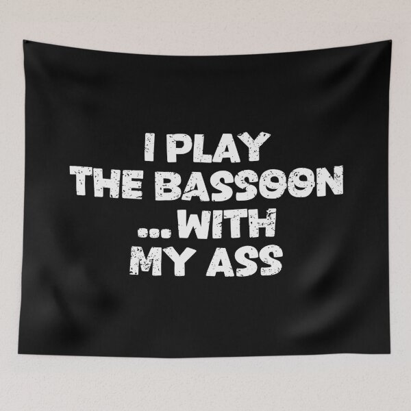 Item preview, Funny Farting bassoon for him, humor for men designed and sold by The  Knick Knack Nook.