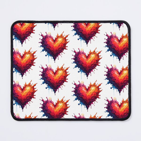 Item preview, Paint splashed heart  designed and sold by ArtOfNunus.