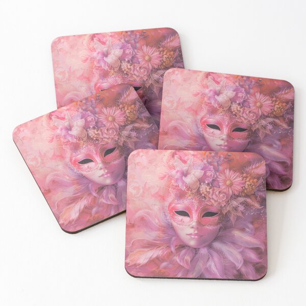 Item preview, Venetian mask among flowers. designed and sold by MagelliShop.