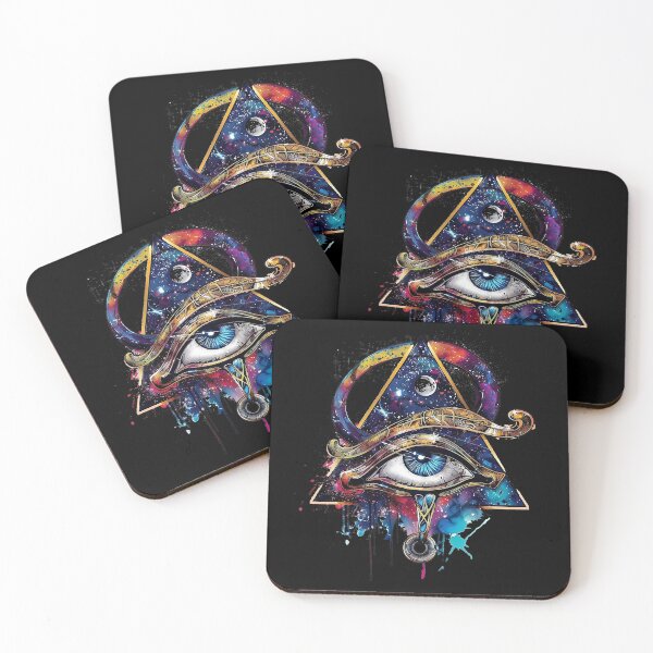 Item preview, COSMIC EYE OF HORUS Mystical Spiritual Cosmic Bold Artistic designed and sold by RoadTripWear.