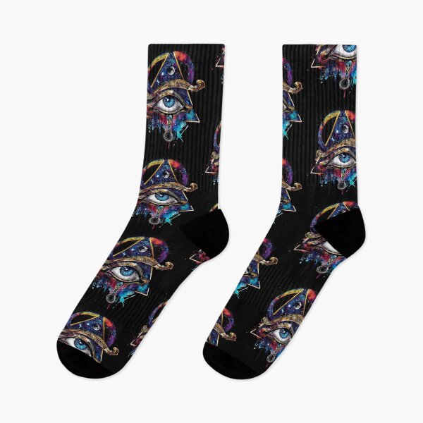Item preview, COSMIC EYE OF HORUS Mystical Spiritual Cosmic Bold Artistic designed and sold by RoadTripWear.