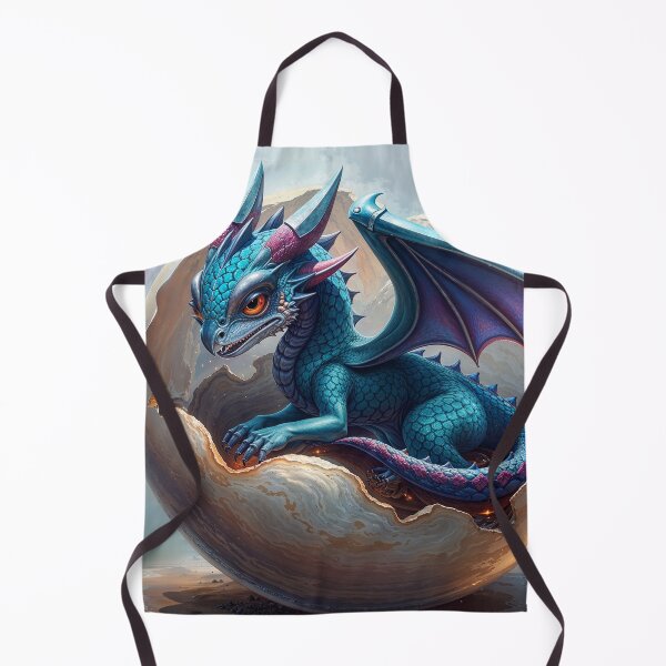 Item preview, Baby Blue Dragon in his Shell designed and sold by Skye Ryan-Evans.