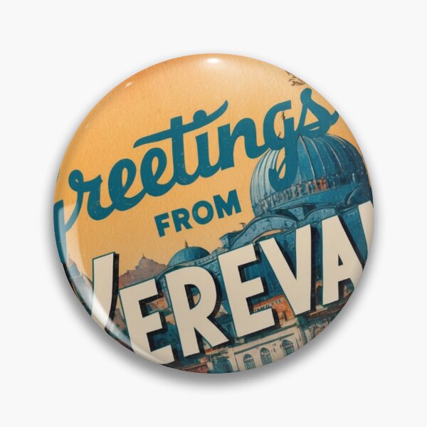 Item preview, Yerevan Vintage Travel Retro Postcard Design designed and sold by TravelPostcardGems.