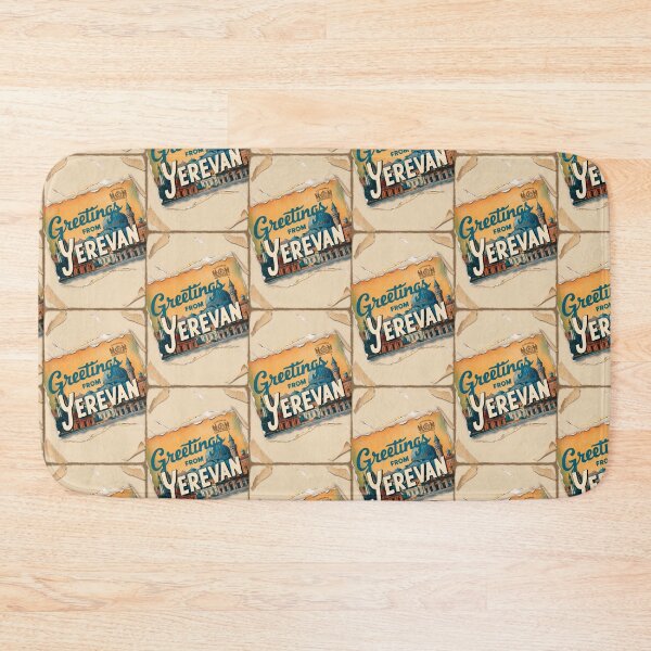 Item preview, Yerevan Vintage Travel Retro Postcard Design designed and sold by TravelPostcardGems.