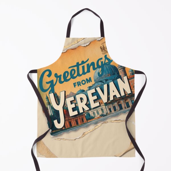 Item preview, Yerevan Vintage Travel Retro Postcard Design designed and sold by TravelPostcardGems.
