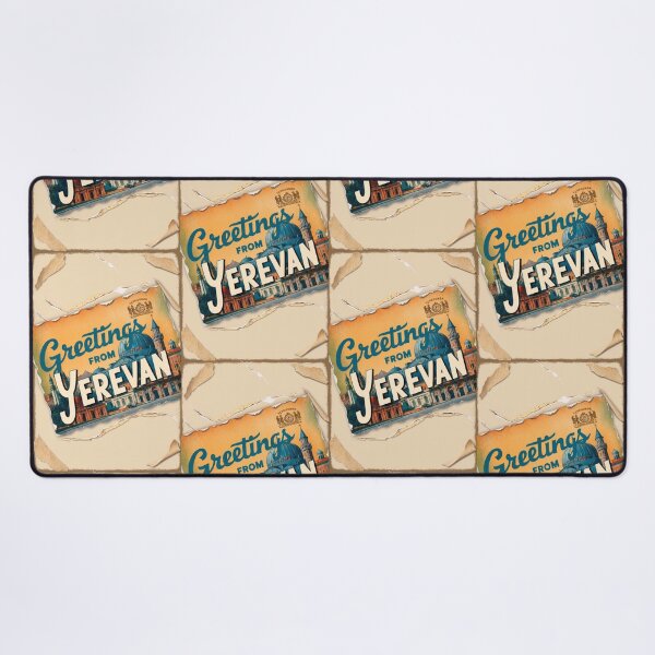 Item preview, Yerevan Vintage Travel Retro Postcard Design designed and sold by TravelPostcardGems.