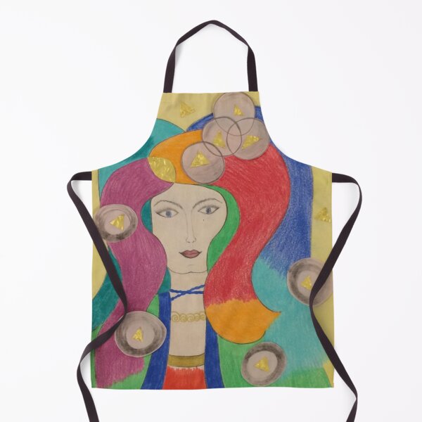 Item preview, Queen of Pentacles, Mixed Media designed and sold by HeArtC888.