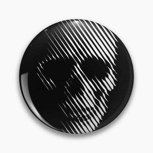 Item preview, ABSTRACT SKULL LINES Edgy Bold Modern Gothic Artistic designed and sold by RoadTripWear.