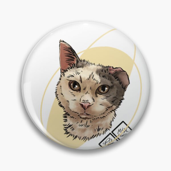 Item preview, Clipped eared cat: Rescue cat designed and sold by Made-by-Anxiety.
