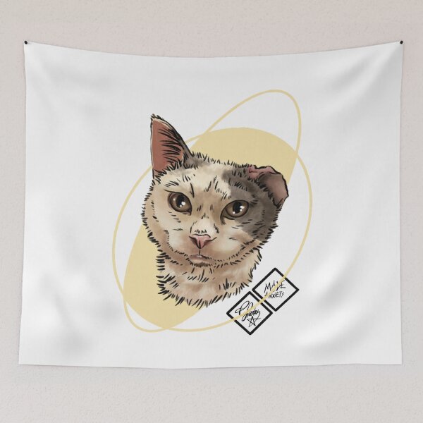 Item preview, Clipped eared cat: Rescue cat designed and sold by Made-by-Anxiety.