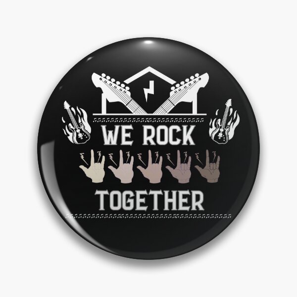Item preview, We Rock TOGETHER for a peaceful world and a brighter tomorrow for humanity - Inspiring Christian Jesus Faith Quote, Graphic designed and sold by GEM STYLE.