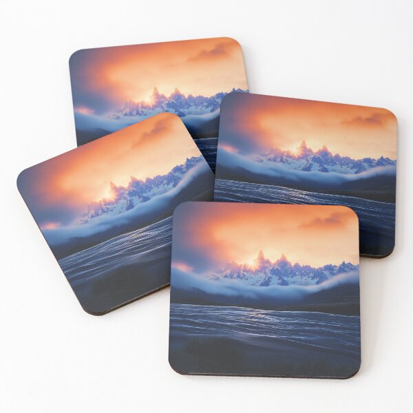 Item preview, Mountain Dreamscape - Sunset Mountains Landscape, Fantasy Landscape  designed and sold by Fantasy Masterpiece.