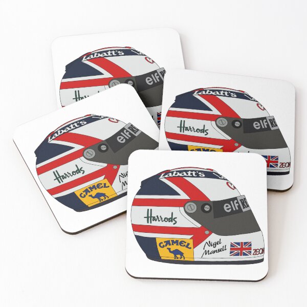 Item preview, NIGEL MANSELL 1992 WORLD CHAMPION F1 HELMET designed and sold by PrincessBubble.