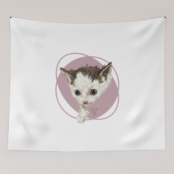 Item preview, Tiny kitten: Rescue cat designed and sold by Made-by-Anxiety.