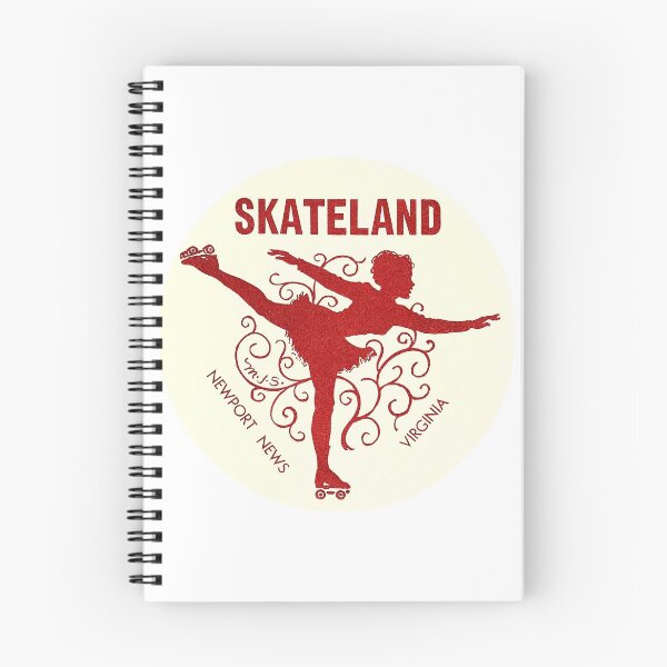 Item preview, Skateland Newport News Virginia Roller Skating Rink Sticker Decal Label designed and sold by tislord.