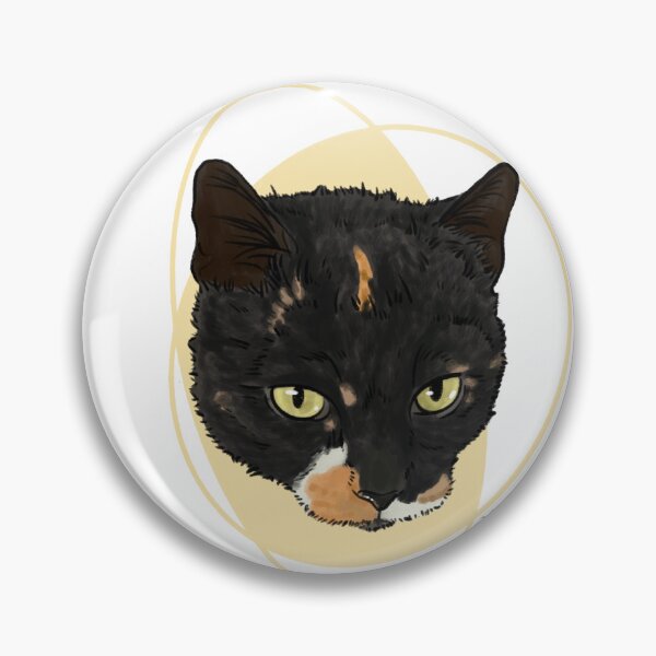 Item preview, Mostly black calico: rescue cats designed and sold by Made-by-Anxiety.