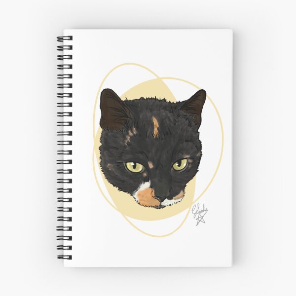 Item preview, Mostly black calico: rescue cats designed and sold by Made-by-Anxiety.