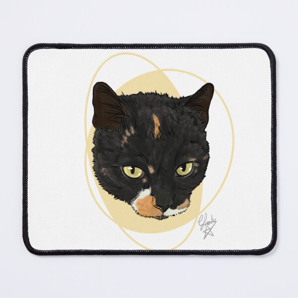 Item preview, Mostly black calico: rescue cats designed and sold by Made-by-Anxiety.