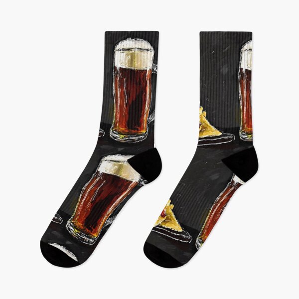 Item preview, Stack of Quesadillas with Chorizo and Amber Ale in a Pub Food Setting designed and sold by OlfactoART Studio.