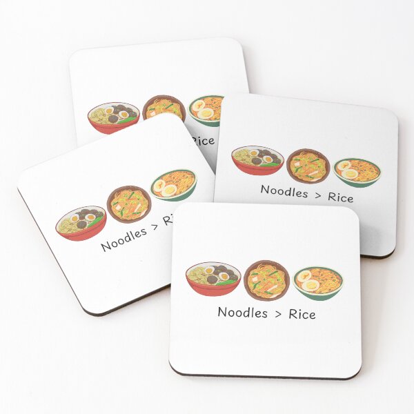 Item preview, Noodles > Rice, Noodles are Better Than Rice | Asian Food designed and sold by NoodleDoodleCo.