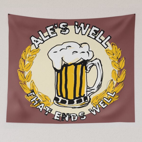 Item preview, Ale's Well: Vintage Cheers! (draw with fingers)  designed and sold by CoolEnthusias.